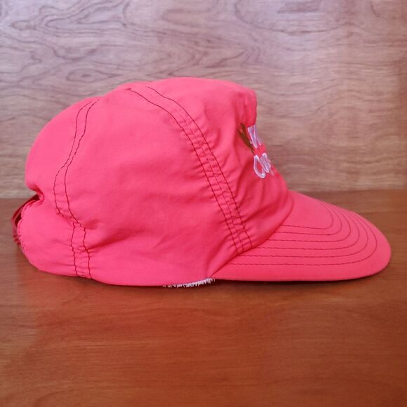Vintage Winston Cup Series Hat NASCAR 80s USA Bright Neon Pink Snapback Cap - Picture 3 of 12
